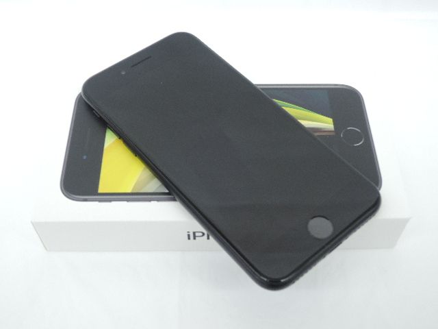 ムスビー｜大黒屋□解除済au iPhoneSE2 64GB 黒 美品 ○10916907 0114