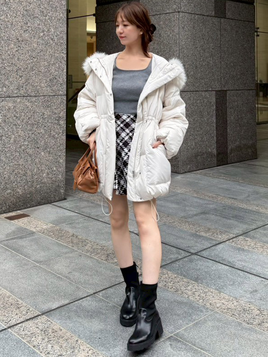 ショートニットブーツ(ブーツ)｜シューズ｜SNIDEL(スナイデル)の通販