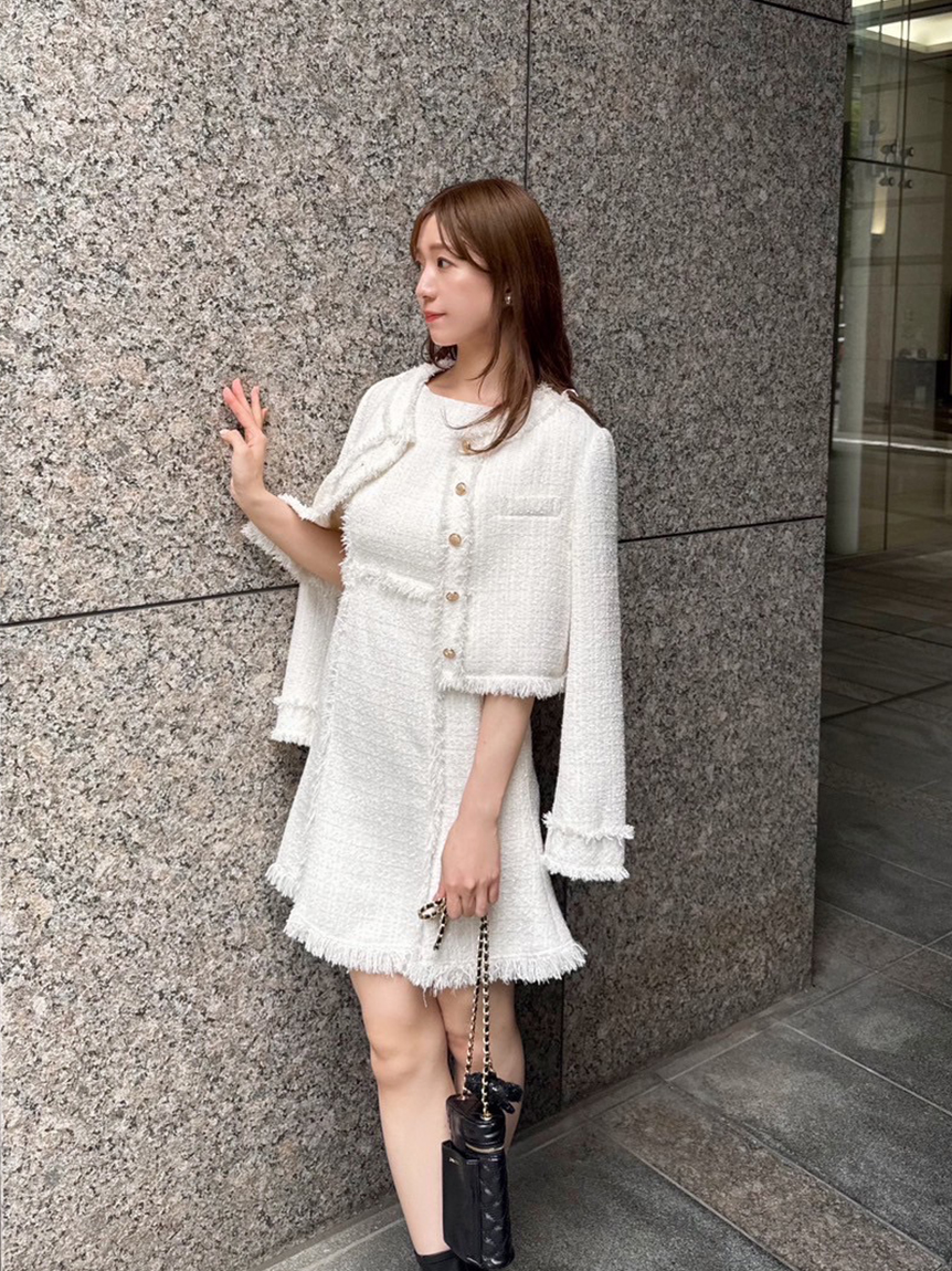 ツイードミニワンピース(ミニワンピース)｜ワンピース｜SNIDEL