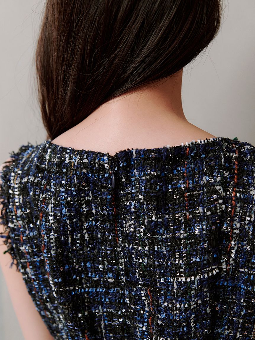 ツイードミニワンピース(ミニワンピース)｜ワンピース｜SNIDEL