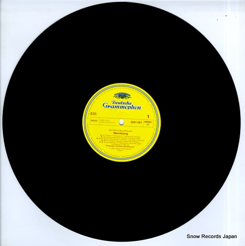 カールハインツ・シュトックハウゼン stockhausen; sternklang 2707123