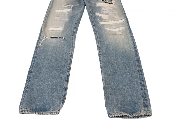 ヒステリックグラマーHYSTERIC GLAMOUR コットンウォッシュダメージ