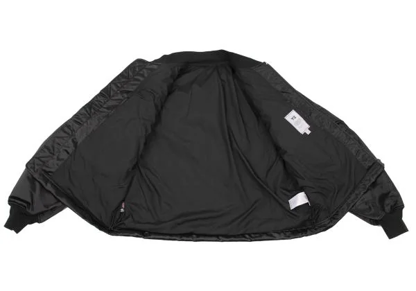 新品!ワイスリーY-3 プリマロフトナイロン光沢ボンバージャケット 黒S