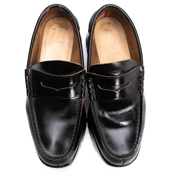 コムデギャルソンCOMME des GARCONS プラットフォームレザーコイン