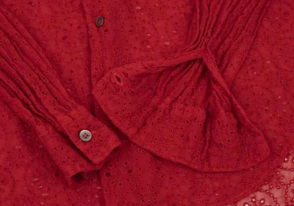 コムデギャルソンCOMME des GARCONS エンブロイダリーレースシースルー