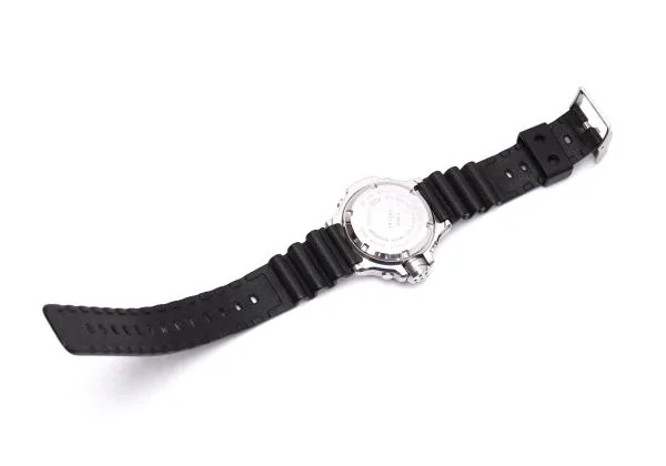 カシオCASIO LOG MEMORY DEP-610 デジタル腕時計 黒シルバー (K-152674)