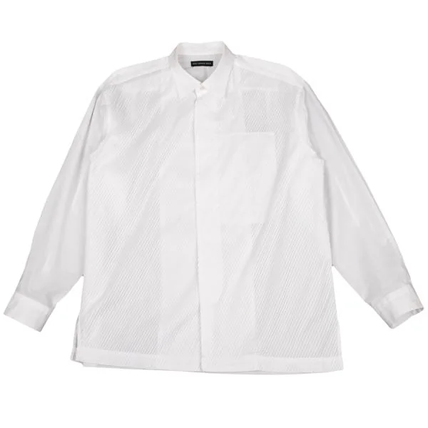 イッセイミヤケ メンISSEY MIYAKE MEN フロントバイアスプリーツ