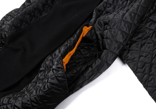 リアリティスタジオREALITY STUDIO ウール混切替デザインキルティング