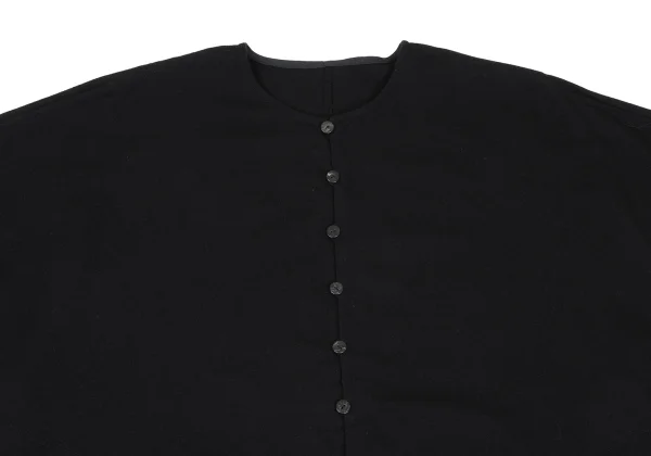 ヨーガンレールJURGEN LEHL ウールクルーネックドルマンスリーブ