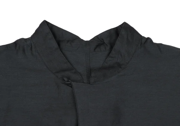 ヨーガンレールJURGEN LEHL シルク混オープンカラーブラウス