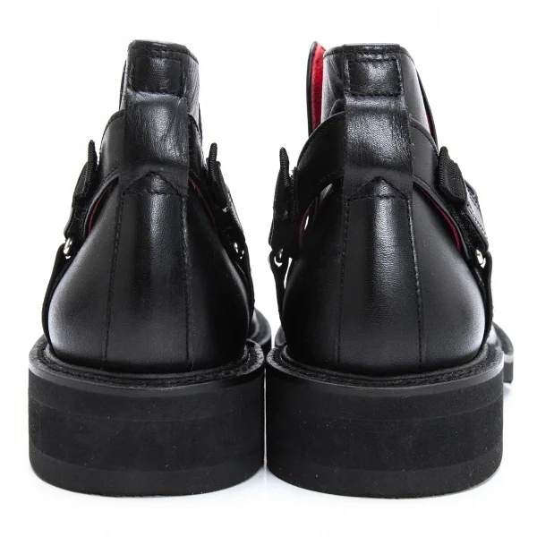 ジャンポールゴルチエJean Paul GAULTIER レザーリングベルトショート