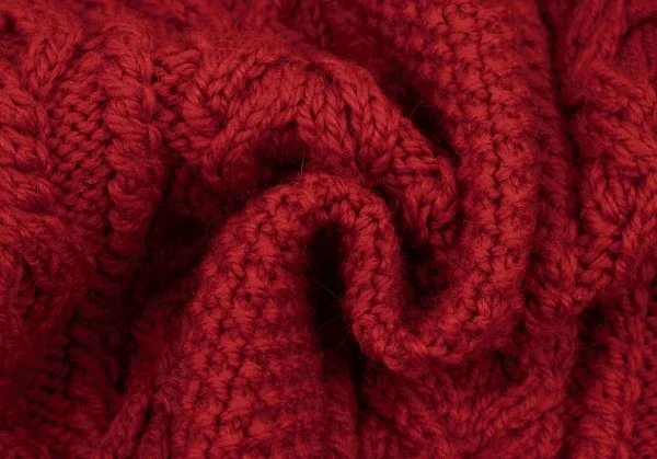 インバーアラン INVERALLAN ウールハンドニットカーディガン 赤L位 (K