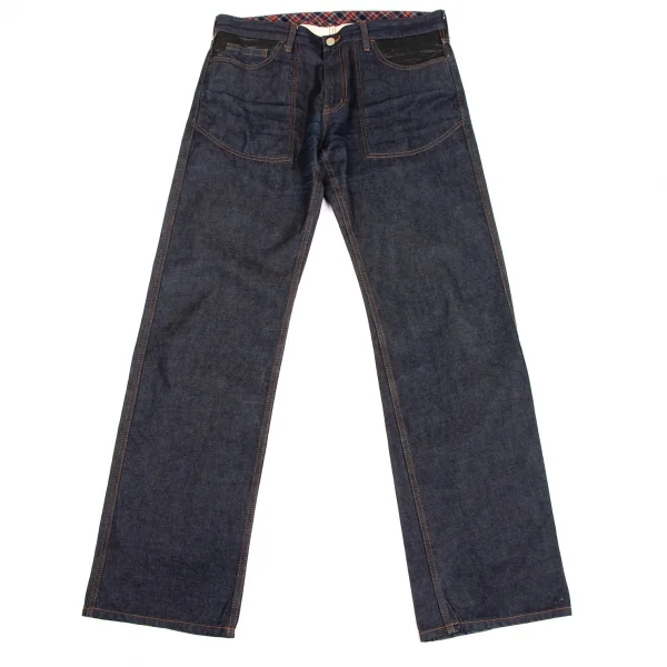 コムデギャルソンオムCOMME des GARCONS HOMME シンセティックレザー