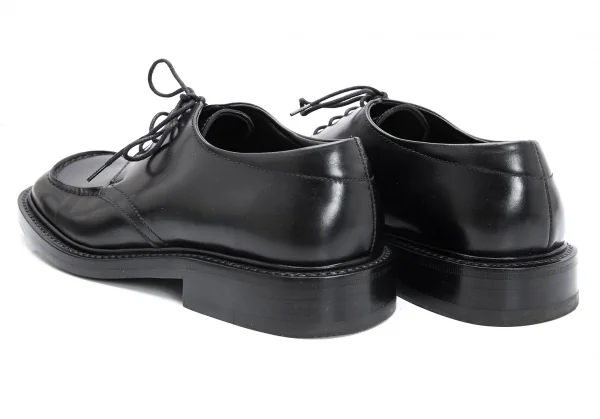 プラダPRADA スクエアトゥレザーシューズ 黒5 1/2(24.5cm位) (K-125904)