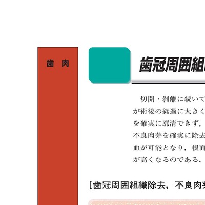 コンセプトを持った予知性の高い歯周外科処置