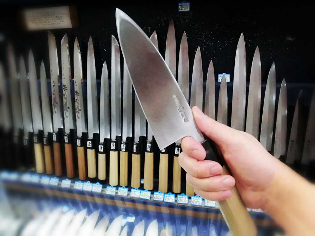 K626 鍔屋 和包丁 出刃包丁 青銅 合羽橋 合羽橋つば屋 出刃 – つば屋庖丁店