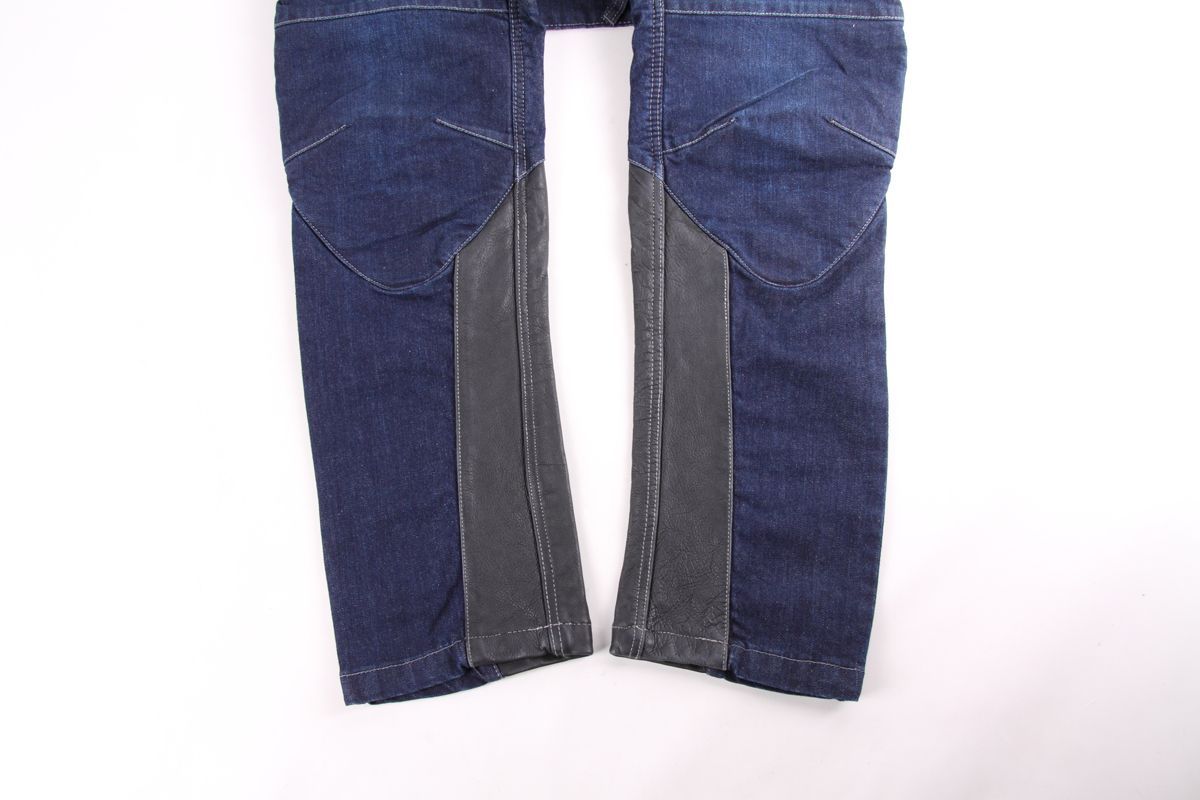 Webike | DEGNER デグナー 本革デニムガード付きデニムパンツ(DP-27-NV