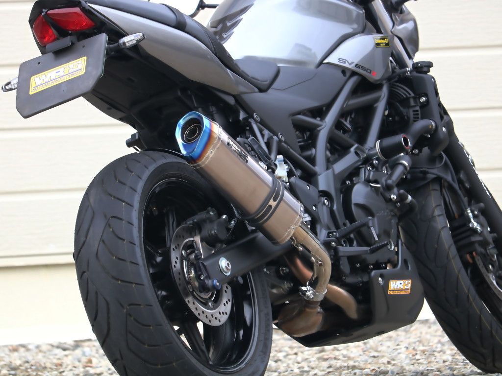 Webike | WR'S ダブルアールズ SS-OVALタイプ スリップオンマフラー