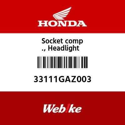 Webike | HONDA純正部品 ホンダ純正部品 ソケットCOMP.，ヘッドライト