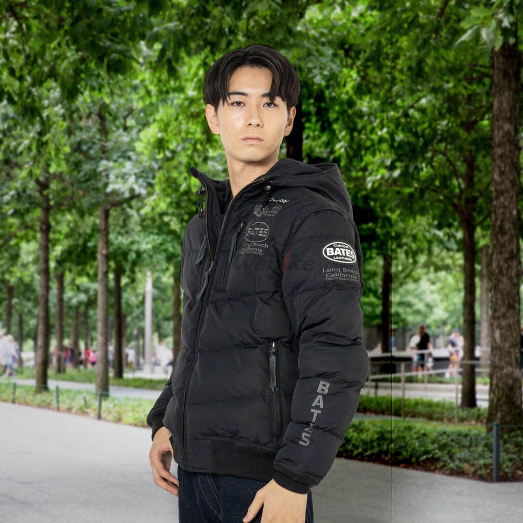 Webike | BATES ベイツ 【ストリートアベンジャー】中綿入りナイロン