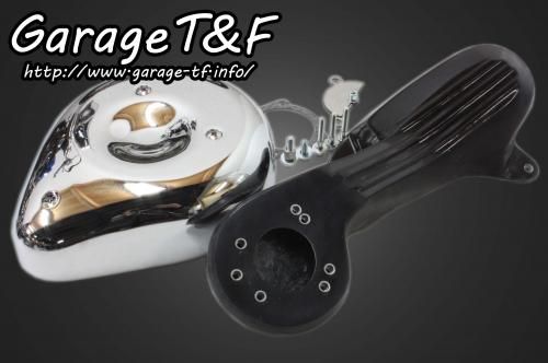 Webike | Garage T&F ガレージ T&F ティアドロップエアクリーナー