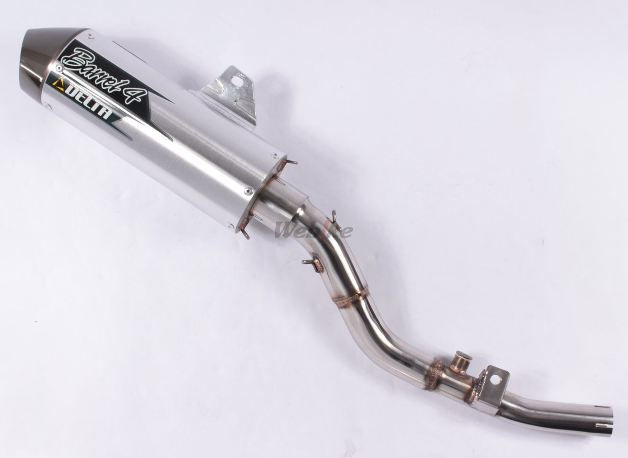 Webike | DELTA デルタ バレル4-S(JMCA)サイレンサー KLX125(F3821