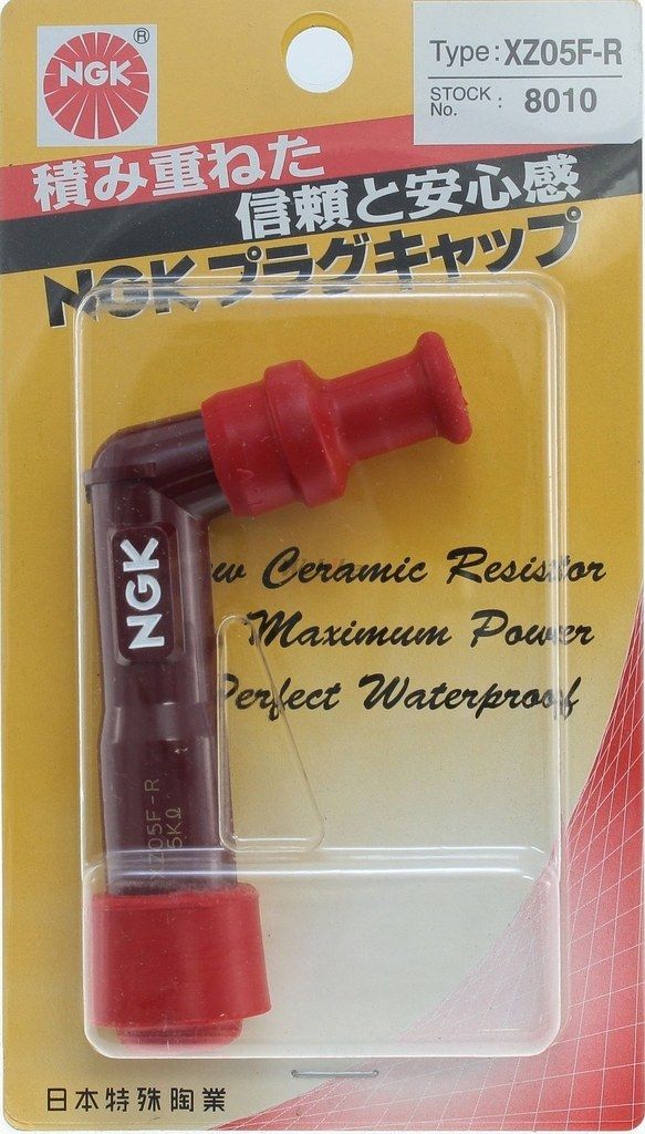Webike | NGK エヌジーケー 日本特殊陶業 プラグキャップ(XZ05F