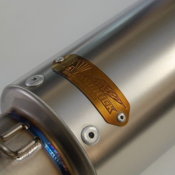 Webike | MAVERICK マーヴェリック MV83チタンサイレンサー/3Pカット