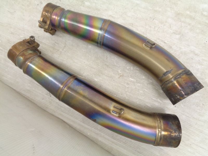 GSX1300Rハヤブサ エキパイマフラー 15H0 スズキ 純正 中古 バイク