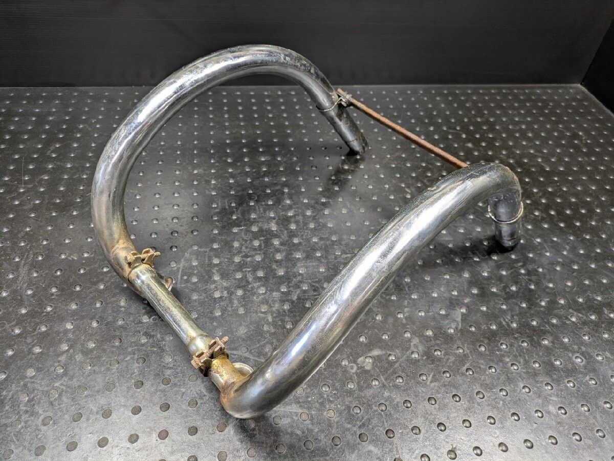 ウェビックガレージセール | □カワサキ W3 純正 連結型 エキパイ