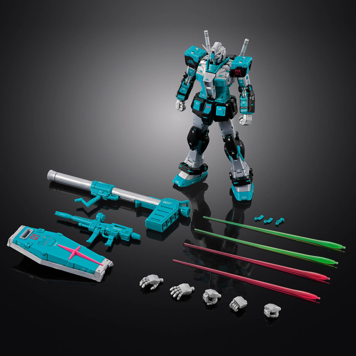 ガンダム45周年×初音ミク 限定商品『RG 1/144 ザクII［初音ミクVer