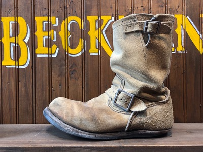 レッドウィング/Redwing専門修理のBECKMAN:8268スエードエンジニア