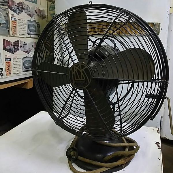 川崎電機 扇風機 希少モデル 可動します 昭和レトロ 【公式通販】