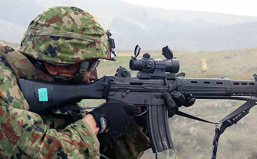 エアボーン スタッフブログ:89式小銃用照準補助具(レプリカ)