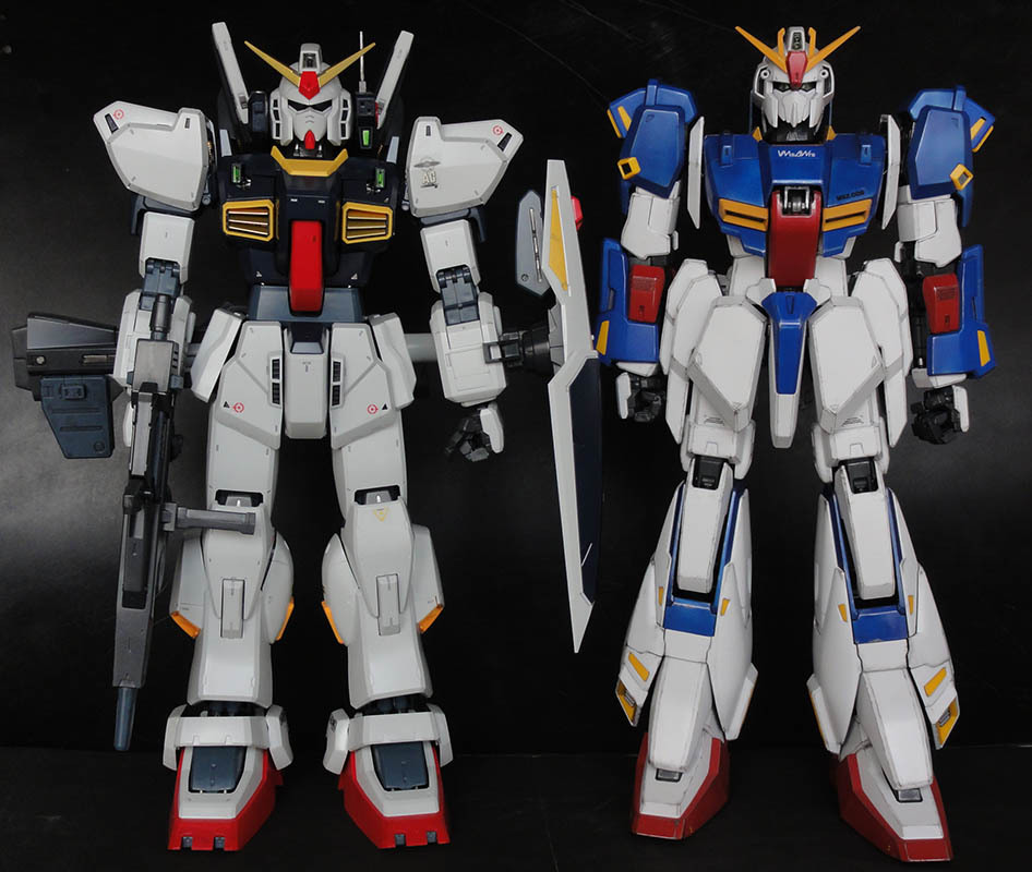 ゆるほびっ！:ガンプラ パーフェクトグレード・Zガンダム 本体完成 その2