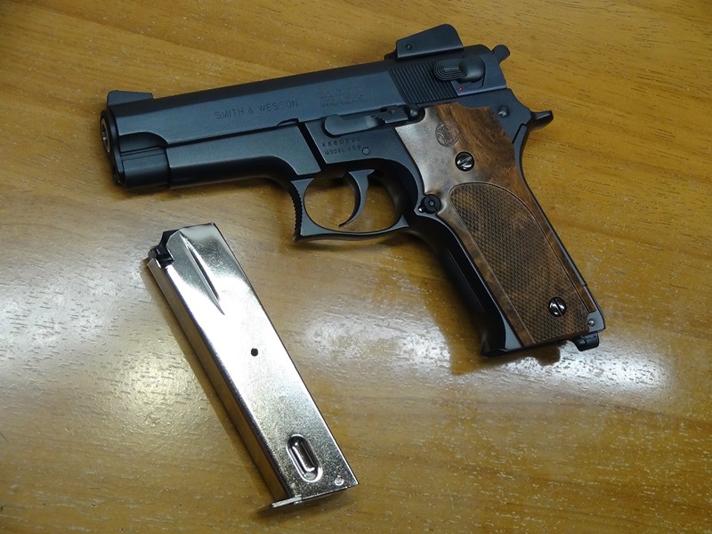 お手軽モデファイ道:MGC（タイトー）モデルガン S&W M459 後編