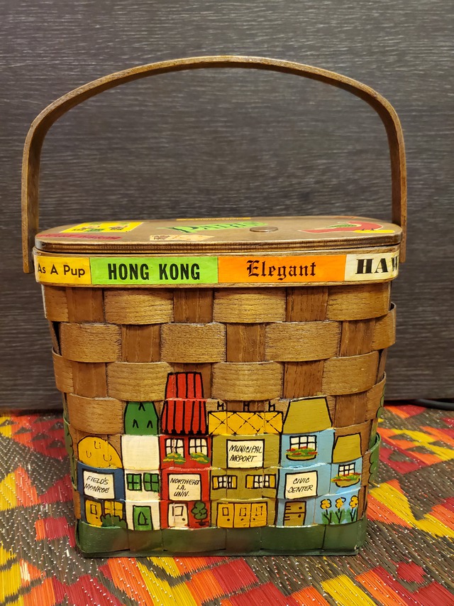 キャリアママの母子キャンプ備忘録:1971年のカロナンバスケット♪