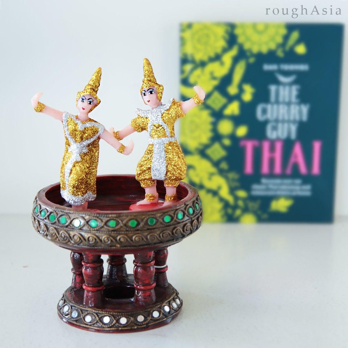 タイ舞踊の人形セット15cm4色｜ラフエイジア アジアの日用品や雑貨小物