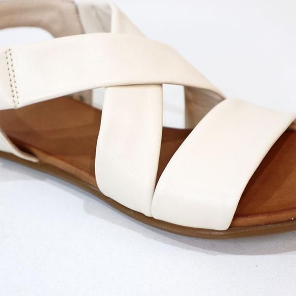 Italy Import】BARIレザークロスフラットサンダル - Carry On ONLINE STORE