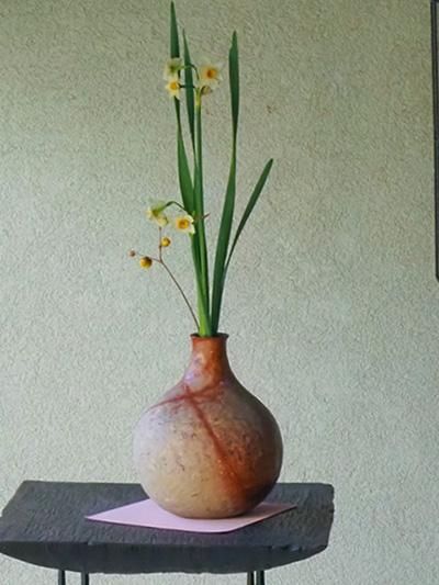 新作・横山直樹の備前花器・緋襷（ひだすき） | 備前焼きならではの