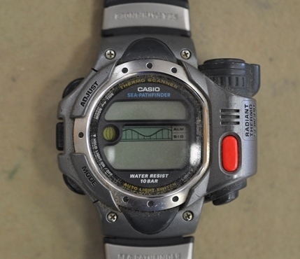 CASIO】カシオ・シーパスファインダーの電池交換 l 島田市☆村松時計店