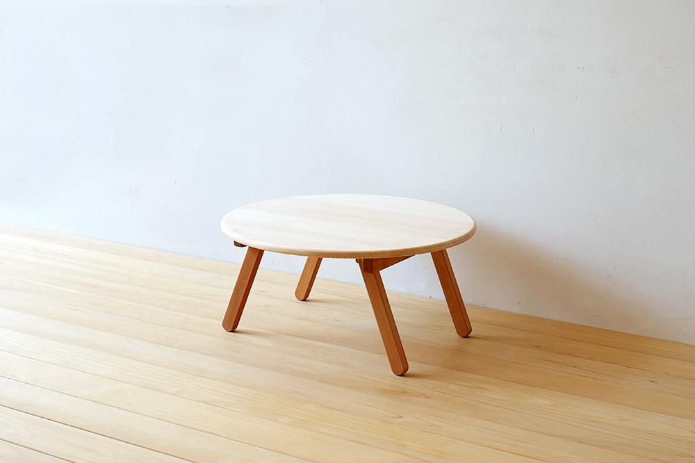 ochabu［60］［75］｜チェリー｜ちゃぶ台｜ひのき無垢家具｜ヒノキクラフト