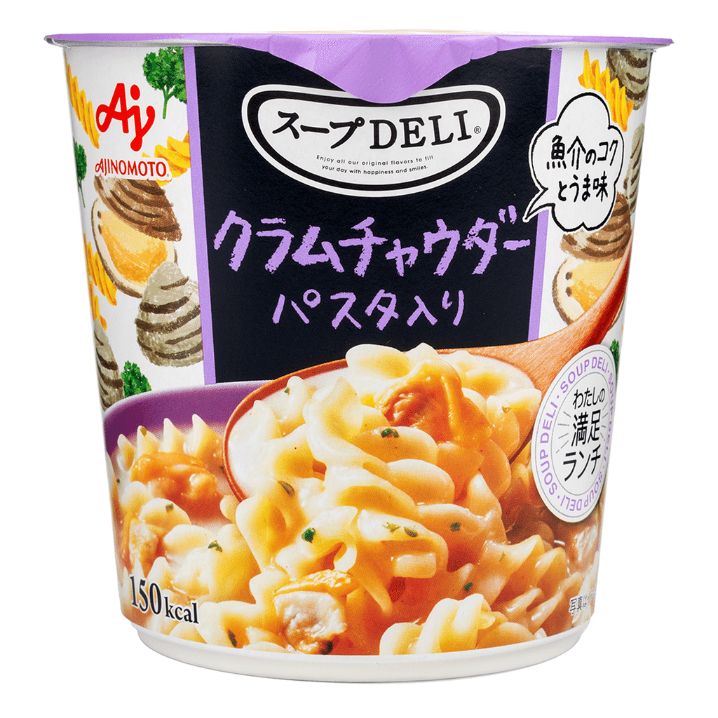 クノール スープDELI クラムチャウダー パスタ入り 37.5 グラム - Weee!