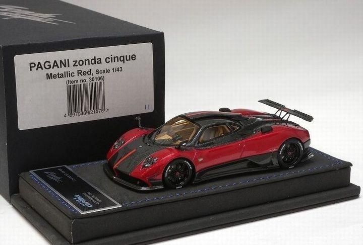 Pagani Zonda Fロードスター 2006 Spark製1/43 Pagani Zonda F