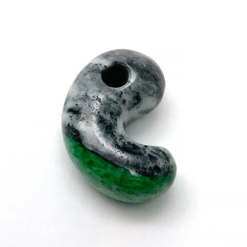 糸魚川翡翠 勾玉 巴型 】 糸魚川産翡翠, ひすい, ヒスイ, Jade, 限定品