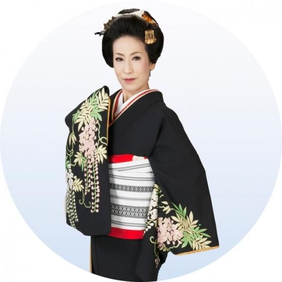 裾引き 引き摺り お引き オリジナル お引きずり すそひき おひき 黒地