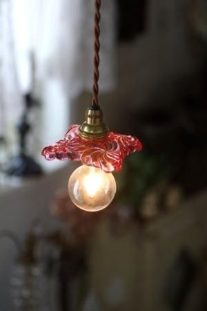 バカラミニシャンデリア - アンティーク照明＆ジュエリー La voix douce