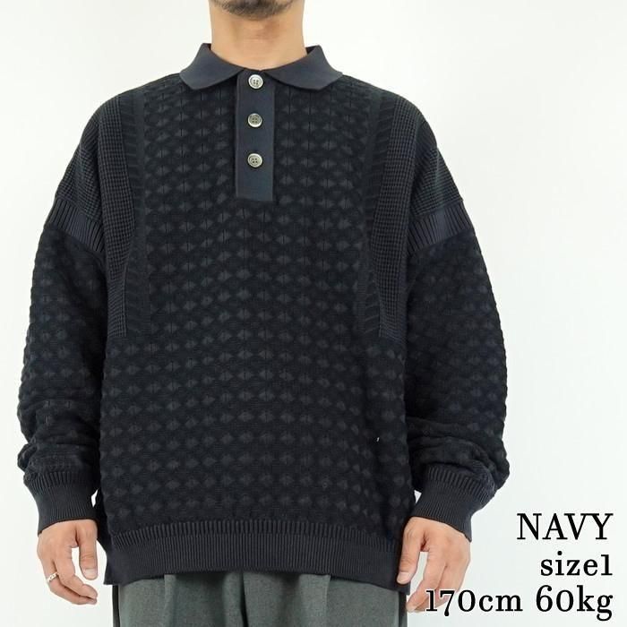 YASHIKI/ヤシキ Rikka Knit Polo/六花ニットポロの正規公式取扱店