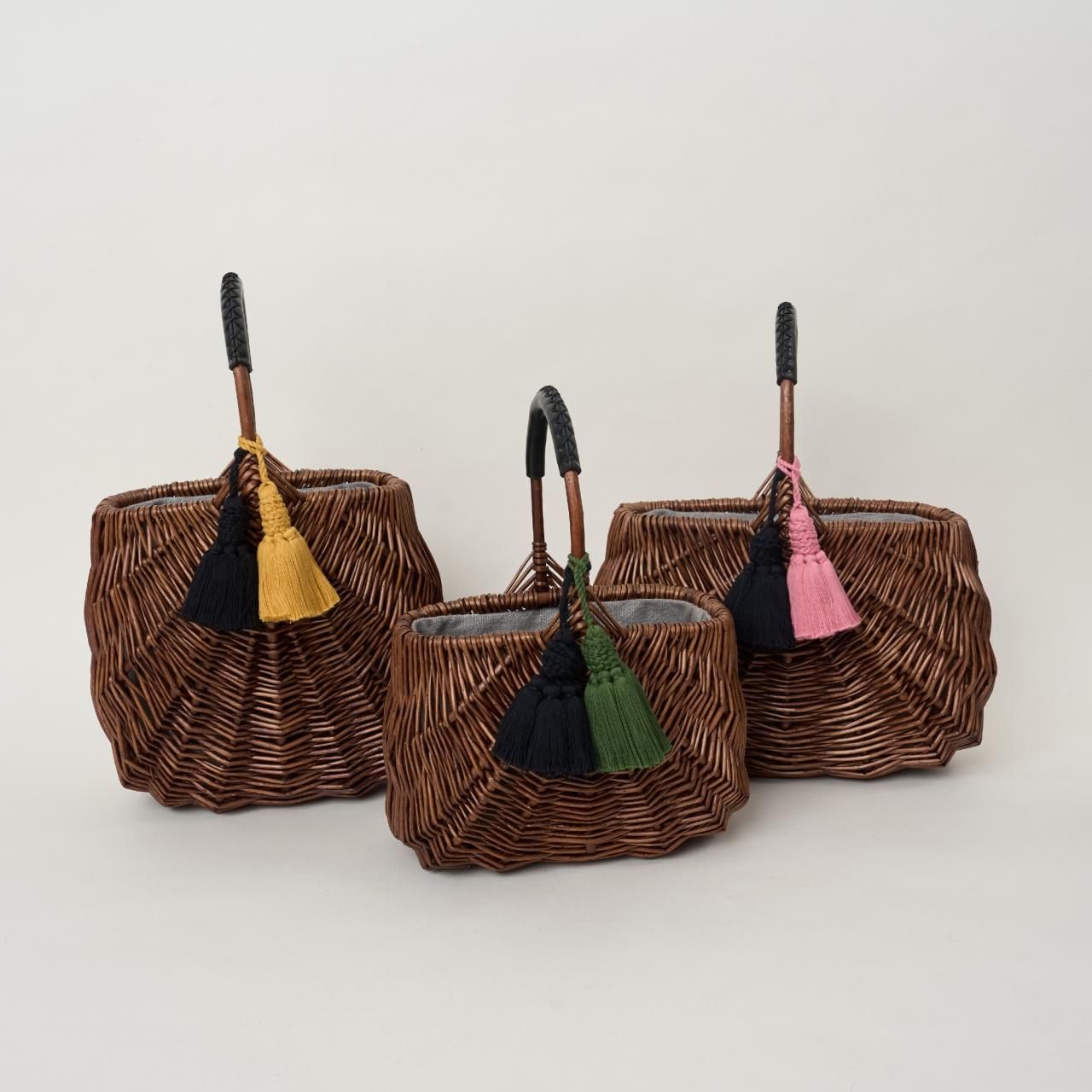 Pale Juteweekend basket - Pale Jute