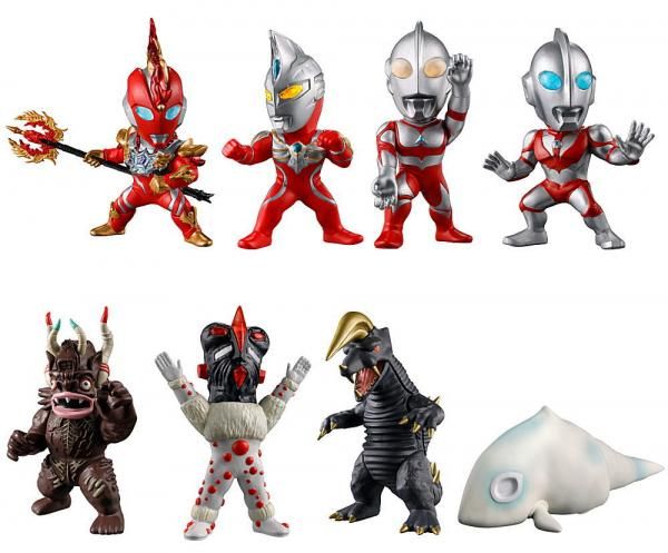 全部揃ってます!!】CONVERGE MOTION ウルトラマン13 [全8種セット